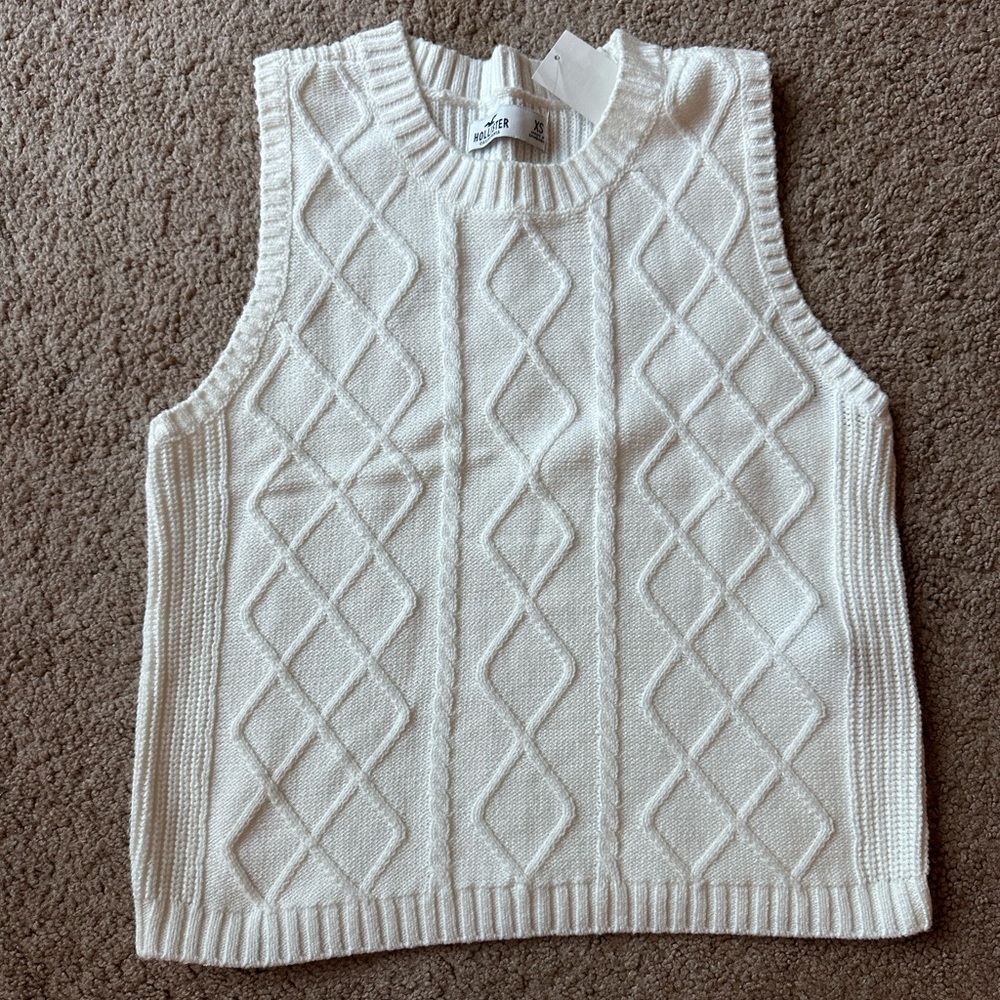 Hollister Co. Sleeveless Sweater/vest XS NWT